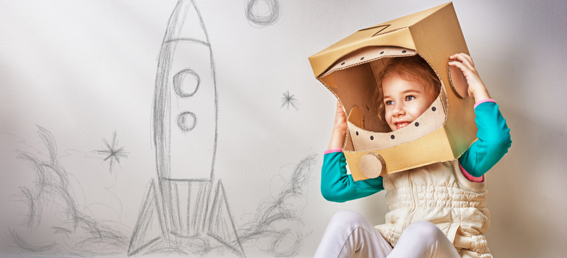 Criando hijos creativos, pensadores y juguetones