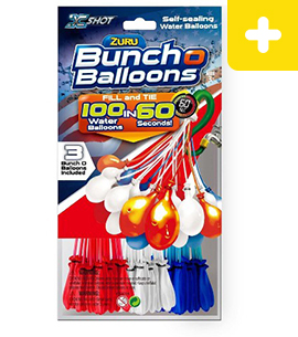 Bunch O Balloons Multi-color Pack (Red, White & Blue)