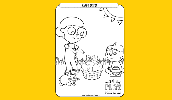 Easter Coloring Sheet