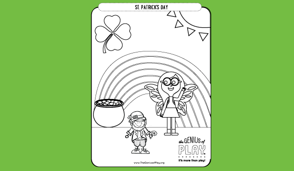 St. Patrick's Day Coloring Sheet