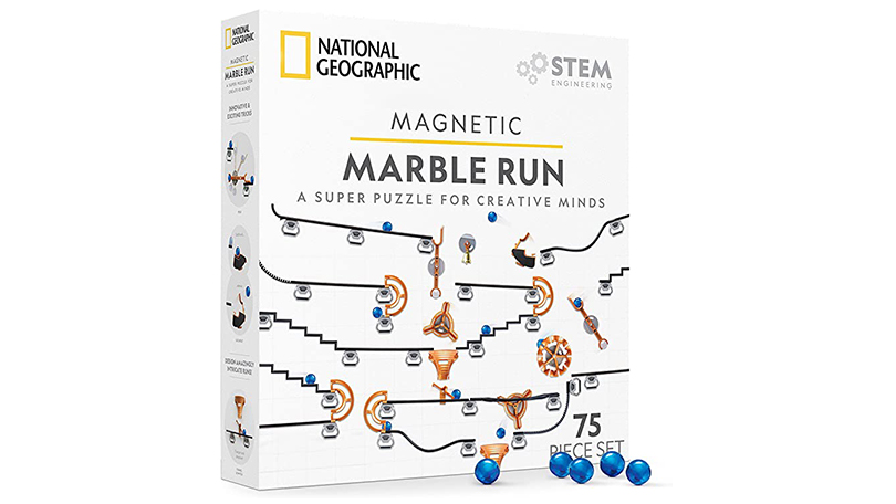 National Geographic Magnetic Marble Run 75pc