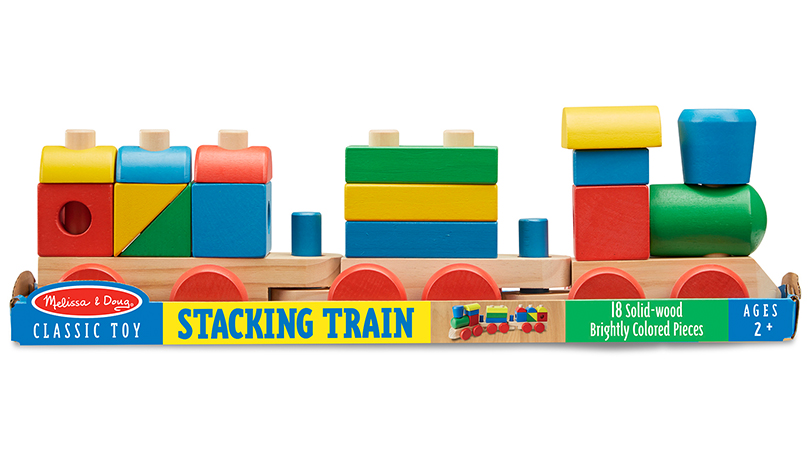 Melissa & Doug The Stacking Train 