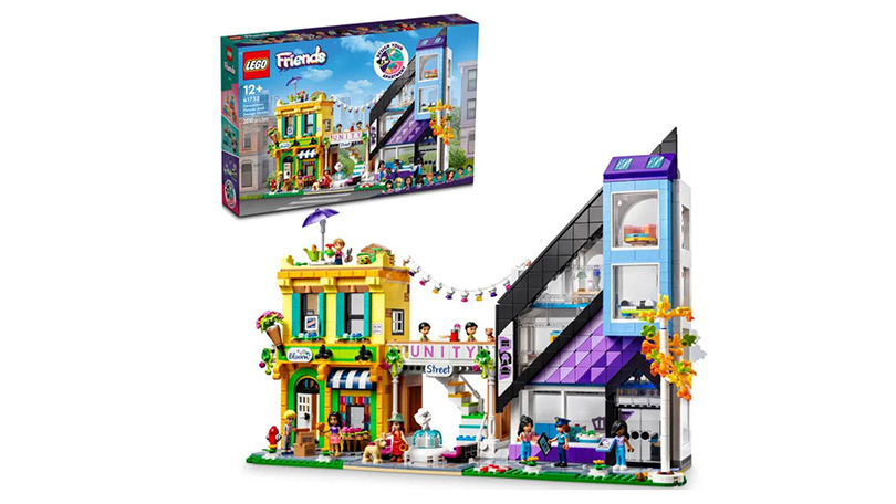 LEGO Friends Downtown Flower and Design Stores