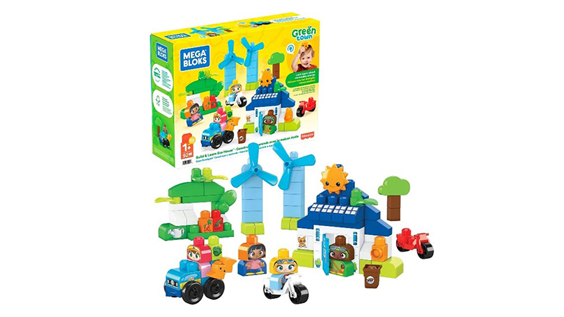 MEGA Bloks Green Town Build & Learn Eco House