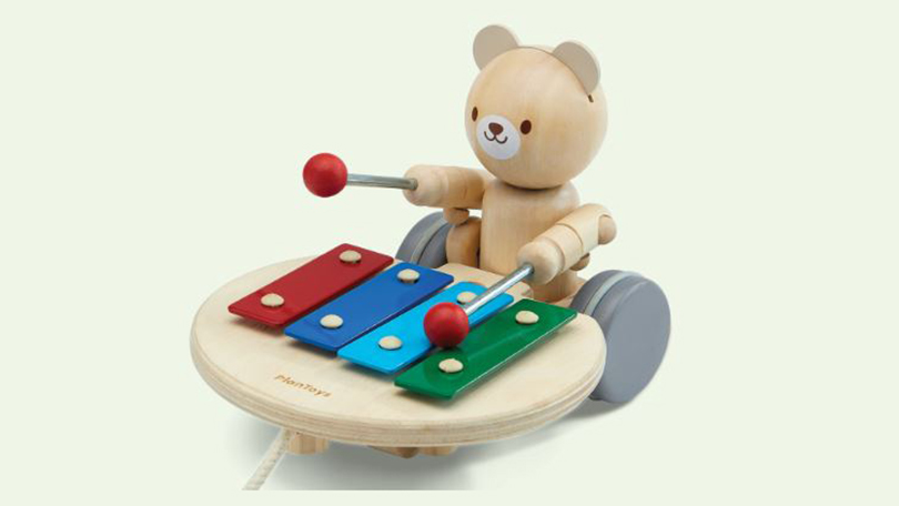 Pull-Along Musical Bear