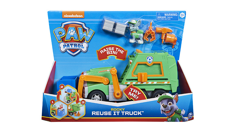 PAW Patrol Rocky Re-Use It Truck