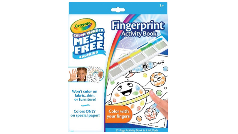 Color Wonder Fingerpaint Activity Book