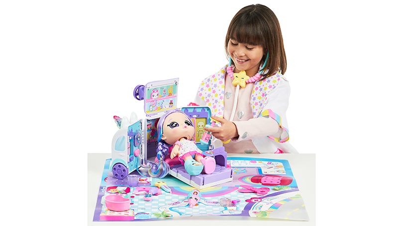 Kindi Kids Kindi Fun Unicorn Ambulance Playset