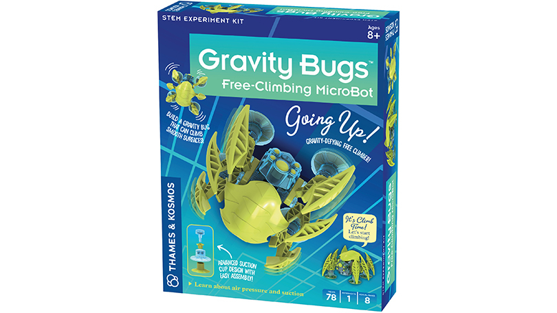 Gravity Bugs: Free-Climbing MicroBot
