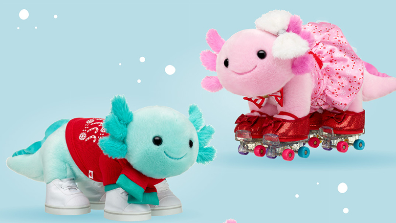 Build-A-Bear Plush Axolotl