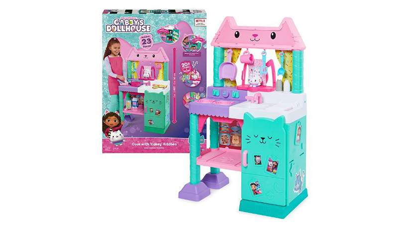 Gabby's Dollhouse Cook with Cakey Kitchen