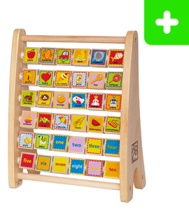 Hape Alphabet Abacus