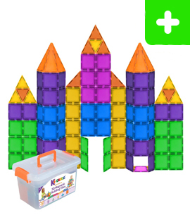 Magnetic Building Tiles for Kids