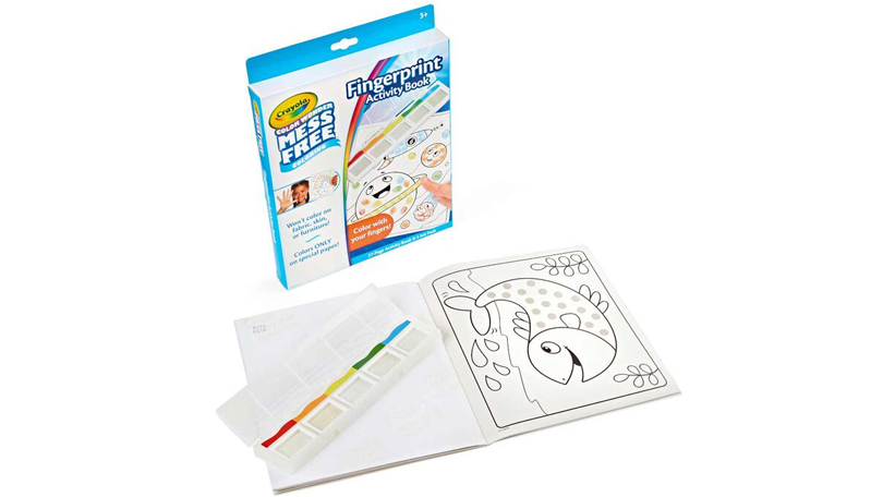 Color Wonder Fingerpaint Activity Book 