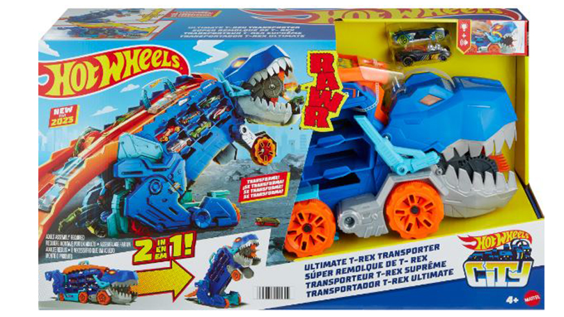 Hot Wheels Ultimate T-Rex Transporter 