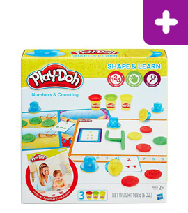 Play-Doh Shape & Learn Numbers & Counting