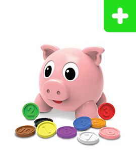 Learn with Me, Numbers and Colors Pig E Bank