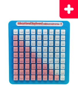 Small World Toys Preschool - Pluses and the Minuses Math Keyboard