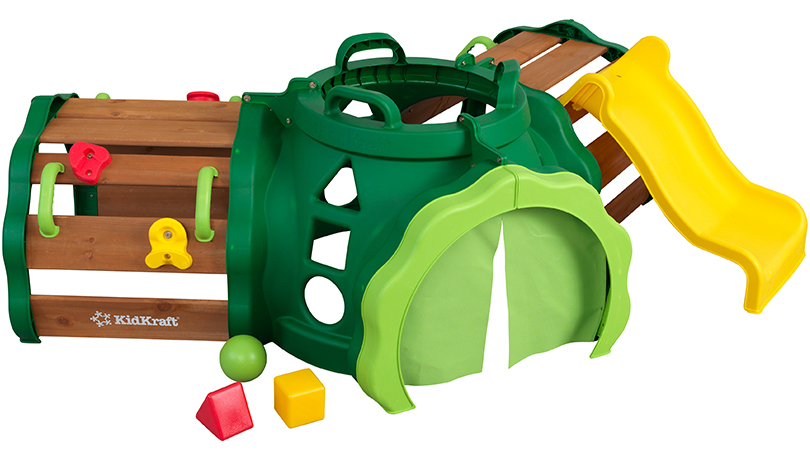 KidKraft Hideout Hollow Tunnel Climber