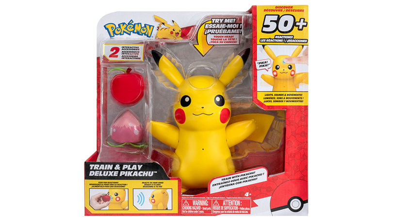 Pokemon - Train & Play Deluxe Pikachu 