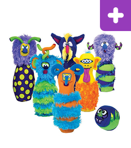 Monster Plush Bowling Game
    