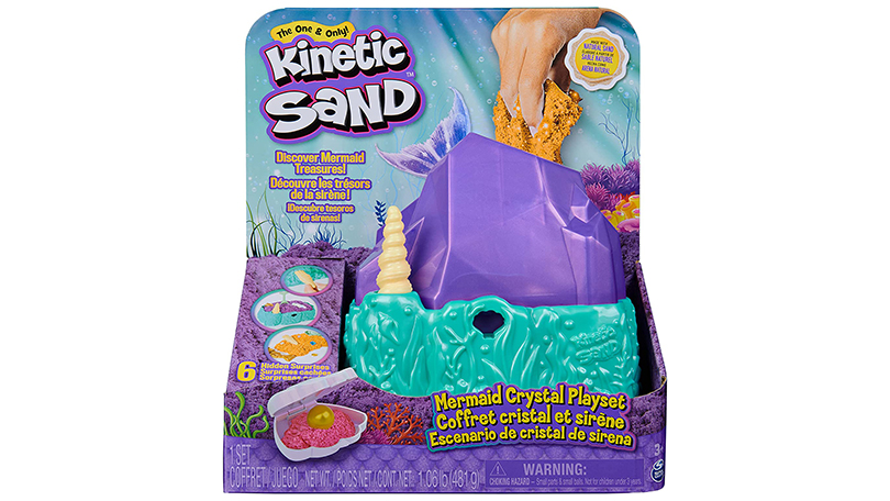 Kinetic Sand Mermaid Crystal Playset