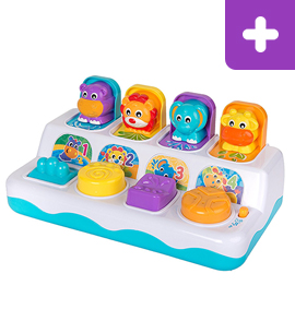 Playgro Music and Lights Pop Up Jungle Pals 