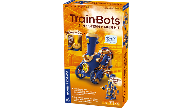 TrainBots: 2-in-1 STEAM Maker Kit