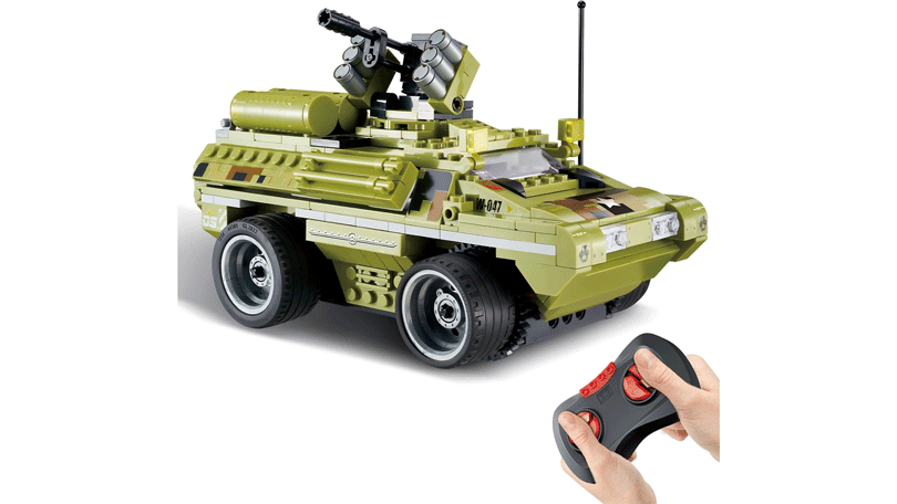 Wise Block Military Armored Truck