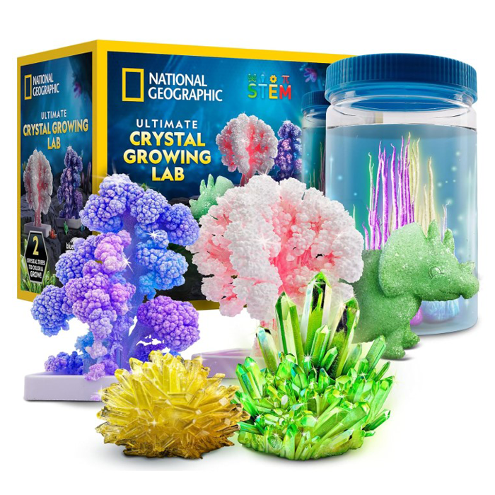 National Geographic 5 Crystal Growing Activities Kit